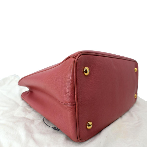 PRADA Galleria Large Saffiano Leather Tote Bag Pink