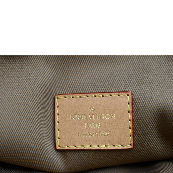 LOUIS VUITTON Utility Phone Sleeve Monogram Canvas Crossbody Bag Brown