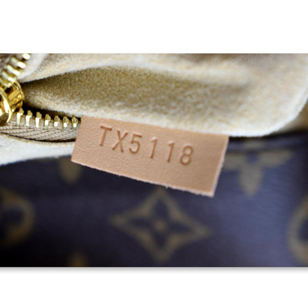 LOUIS VUITTON Artsy MM Monogram Canvas Hobo Bag Brown