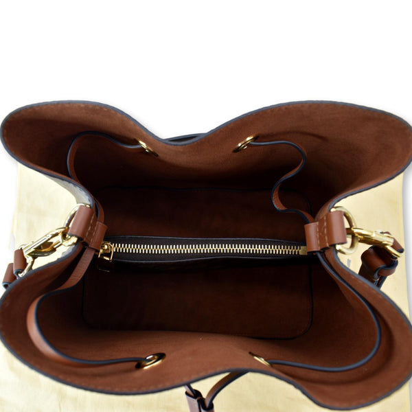 LOUIS VUITTON Neonoe Monogram Canvas Shoulder Bag Brown