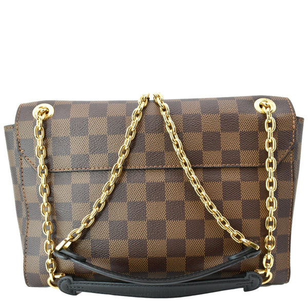 LOUIS VUITTON Vavin PM Damier Ebene Shoulder Bag Brown
