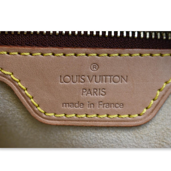 LOUIS VUITTON Looping GM Monogram Canvas Shoulder Bag Brown