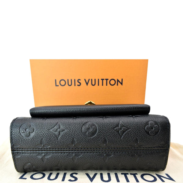 LOUIS VUITTON Vavin BB Monogram Empreinte Leather Shoulder Bag Black