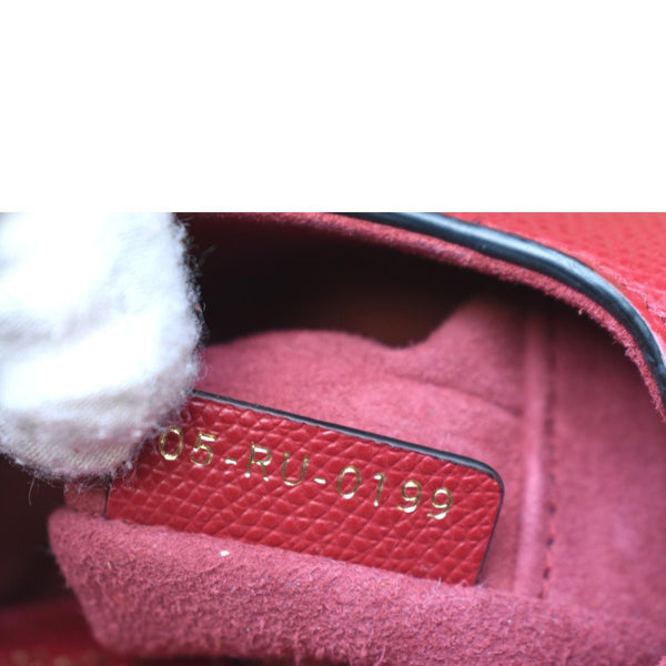 CHRISTIAN DIOR Saddle Oblique Jacquard Shoulder Bag Red