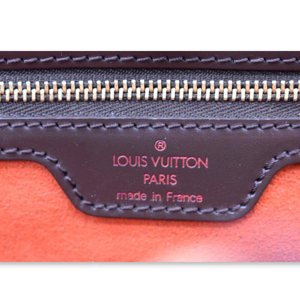 LOUIS VUITTON Manosque PM Damier Ebene Shoulder Bag Brown