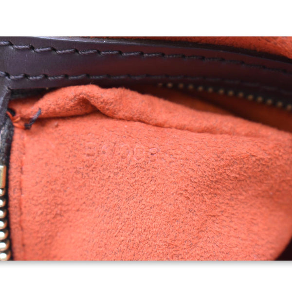 LOUIS VUITTON Manosque PM Damier Ebene Shoulder Bag Brown