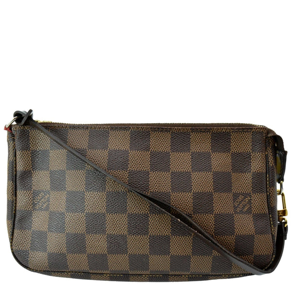 LOUIS VUITTON Pochette Damier Ebene Accessories Pouch Brown