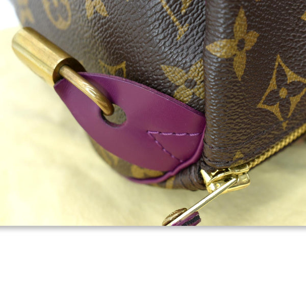 LOUIS VUITTON Totem Speedy 30 Monogram Canvas Satchel Bag Brown