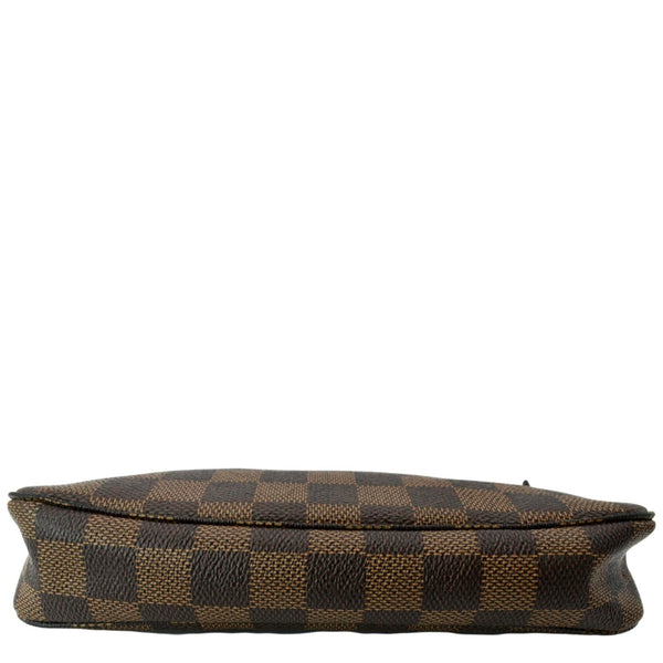 LOUIS VUITTON Pochette Damier Ebene Accessories Pouch Brown