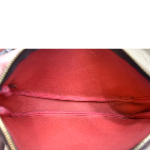 LOUIS VUITTON Pochette Damier Ebene Accessories Pouch Brown