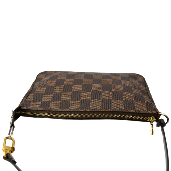 LOUIS VUITTON Pochette Damier Ebene Accessories Pouch Brown