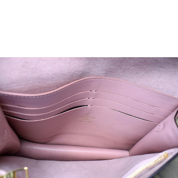 LOUIS VUITTON Croisette Damier Ebene Crossbody Bag Brown