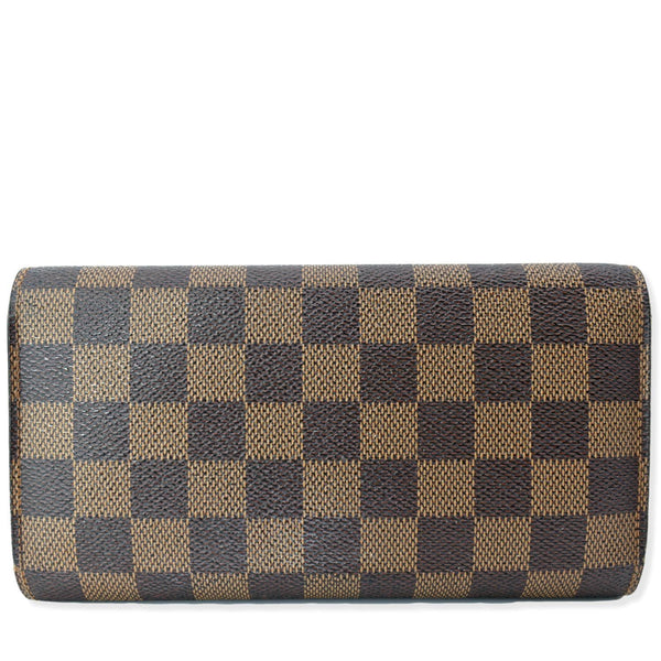LOUIS VUITTON Sarah Monogram Canvas Wallet Brown