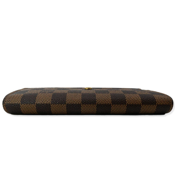LOUIS VUITTON Sarah Monogram Canvas Wallet Brown