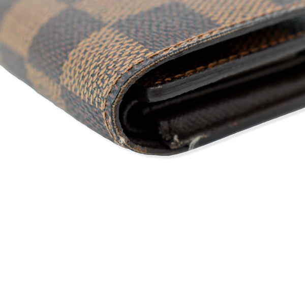 LOUIS VUITTON Sarah Monogram Canvas Wallet Brown