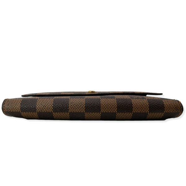 LOUIS VUITTON Sarah Monogram Canvas Wallet Brown