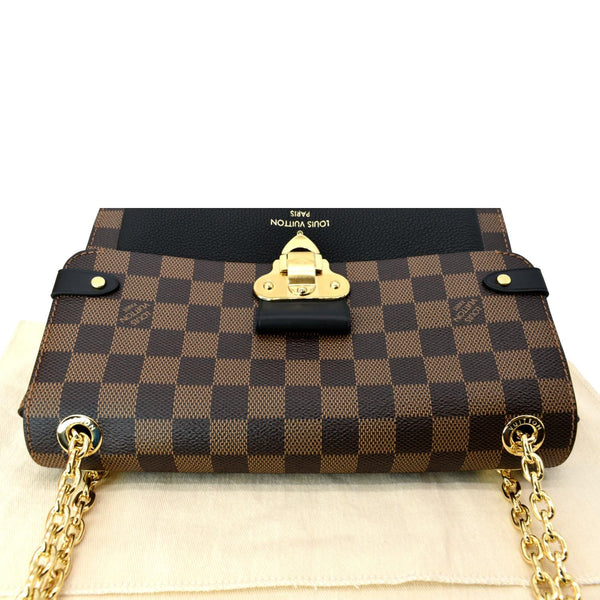 LOUIS VUITTON Vavin PM Damier Ebene Shoulder Bag Brown