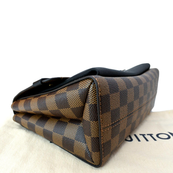 LOUIS VUITTON Vavin PM Damier Ebene Shoulder Bag Brown