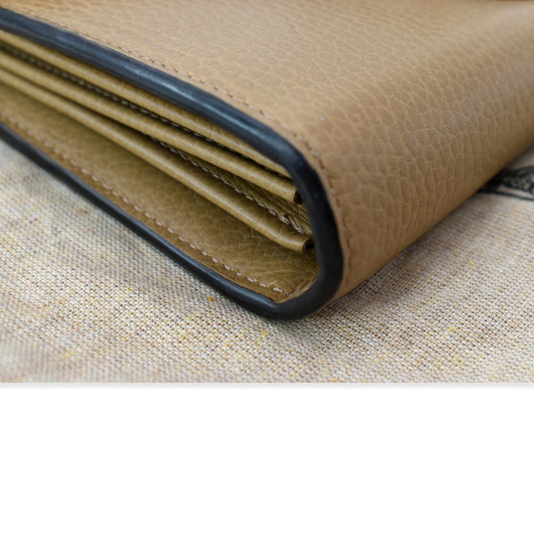 GUCCI Dionysus Mini Leather Chain Shoulder Bag Tan 401231