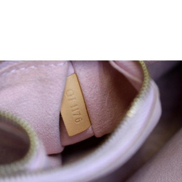 LOUIS VUITTON Girolata Damier Azur Shoulder Bag White