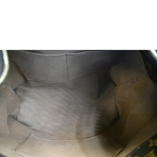 LOUIS VUITTON Sully MM Monogram Canvas Shoulder Bag Brown