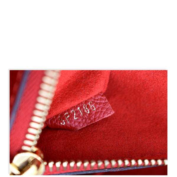 LOUIS VUITTON Pallas Chain Monogram Canvas Shopper Tote Bag Brown