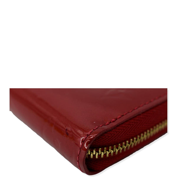 LOUIS VUITTON Vernis Leather Zippy Coin Purse Cerise Cherry