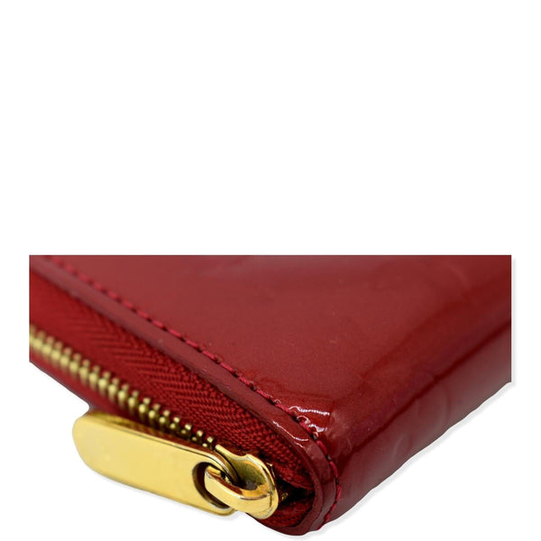 LOUIS VUITTON Vernis Leather Zippy Coin Purse Cerise Cherry