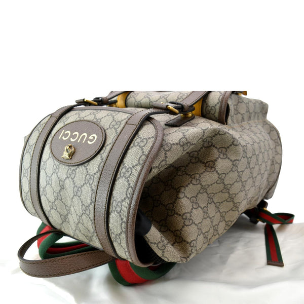GUCCI Soft GG Supreme Canvas Backpack Bag Beige 473869