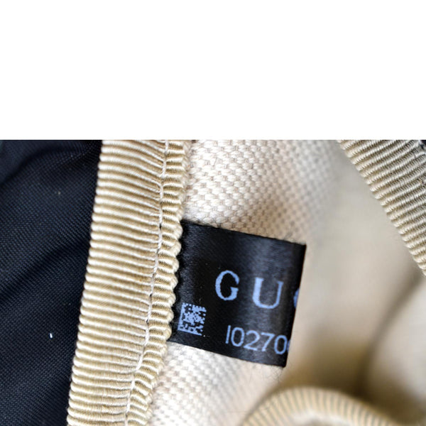 GUCCI Soft GG Supreme Canvas Backpack Bag Beige 473869