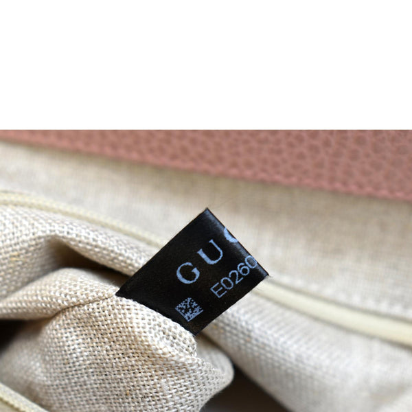 Gucci Dollar Interlocking G Medium Calfskin Leather Bag