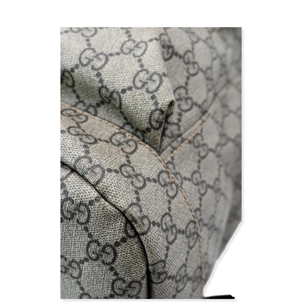 GUCCI Soft GG Supreme Canvas Backpack Bag Beige 473869