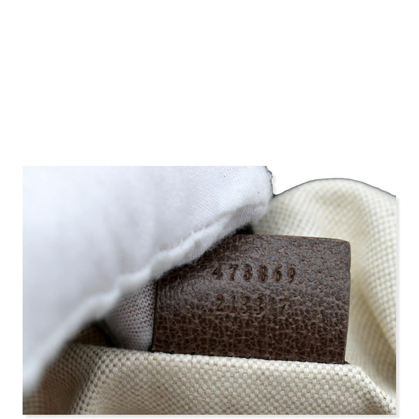 GUCCI Soft GG Supreme Canvas Backpack Bag Beige 473869