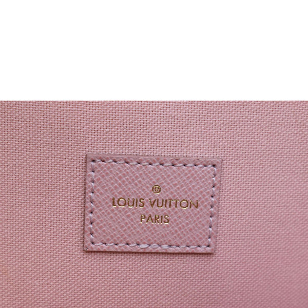 Louis Vuitton Felicie Pochette Damier Azur Crossbody Bag