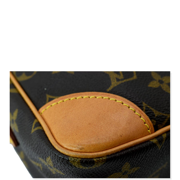 LOUIS VUITTON Trocadero 27 Monogram Canvas Shoulder Bag Brown