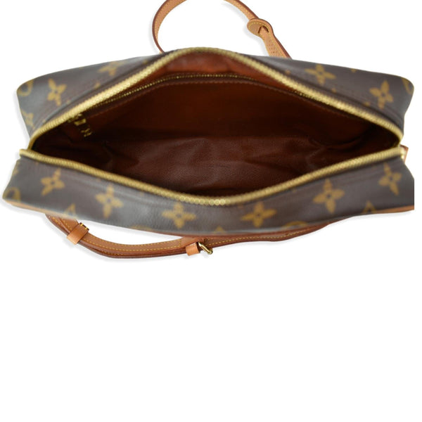 LOUIS VUITTON Trocadero 27 Monogram Canvas Shoulder Bag Brown