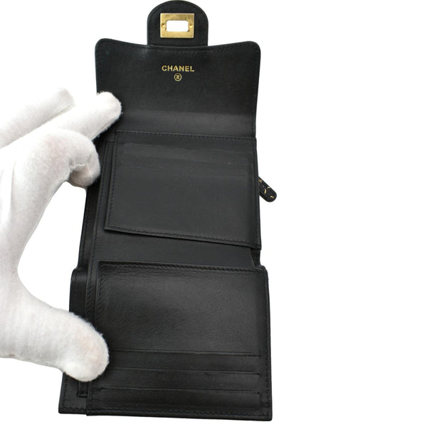 Chanel Reissue Graffiti Crocodile Calfskin Leather Wallet