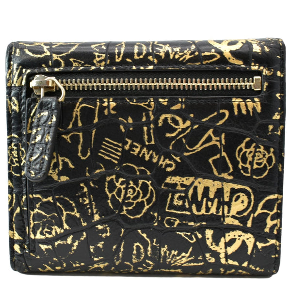 Chanel Reissue Graffiti Crocodile Calfskin Leather Wallet