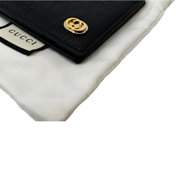 Gucci Interlocking G Bi-Fold Calfskin Leather Wallet | DDH