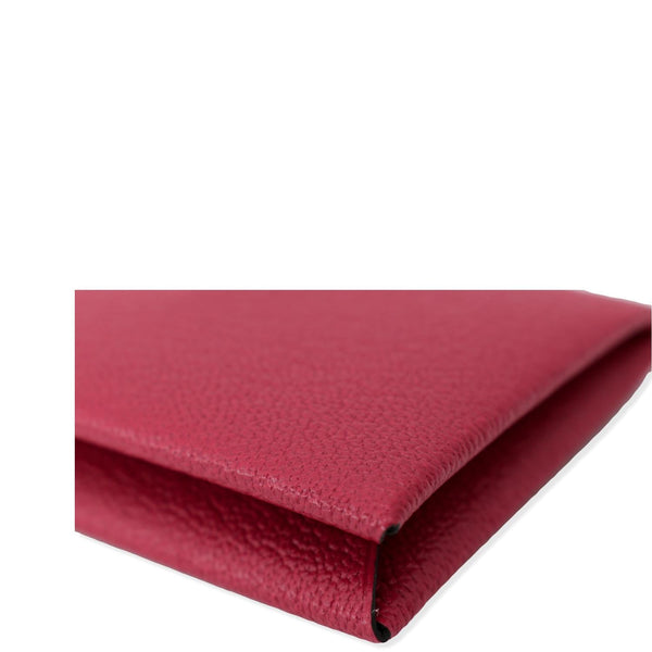 HERMES Calvi Epsom leather Card Holder Pink - Hot Deals