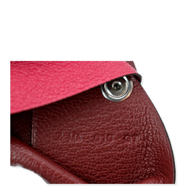 HERMES Calvi Epsom leather Card Holder Pink - Hot Deals