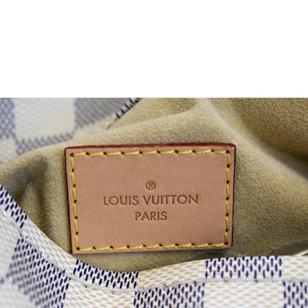 Louis Vuitton Artsy MM Damier Azur Hobo Bag White For Sale