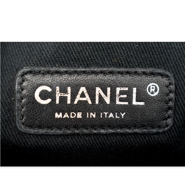 CHANEL Timeless CC Soft Quilted Caviar Leather Shopping Tote Bag Black