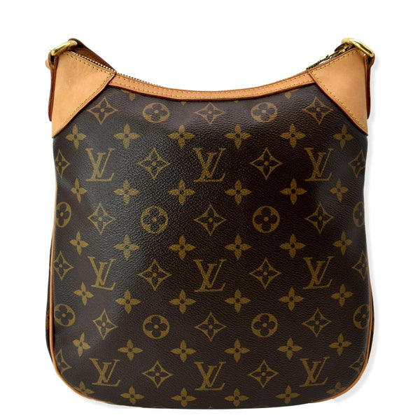 LOUIS VUITTON Odeon PM Monogram Canvas Shoulder Bag Brown
