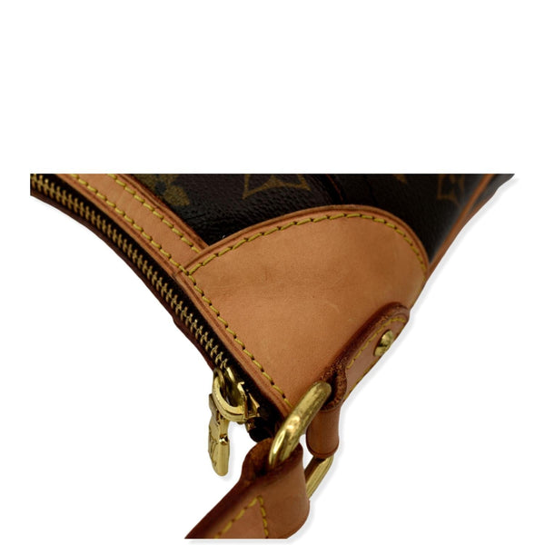 LOUIS VUITTON Odeon PM Monogram Canvas Shoulder Bag Brown