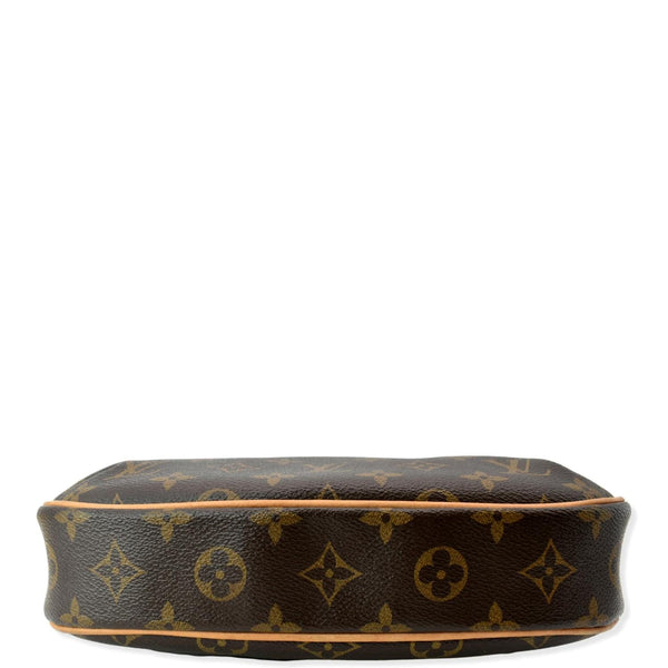 LOUIS VUITTON Odeon PM Monogram Canvas Shoulder Bag Brown