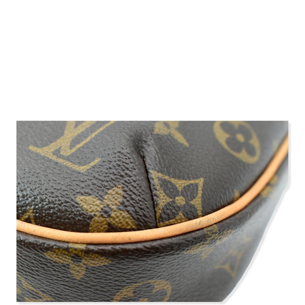 LOUIS VUITTON Odeon PM Monogram Canvas Shoulder Bag Brown