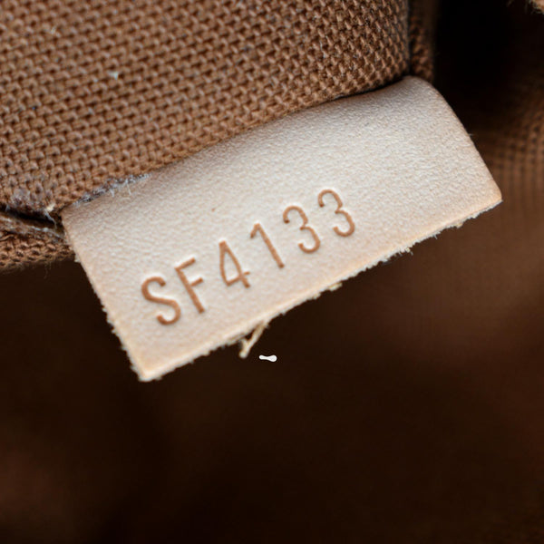 LOUIS VUITTON Odeon PM Monogram Canvas Shoulder Bag Brown