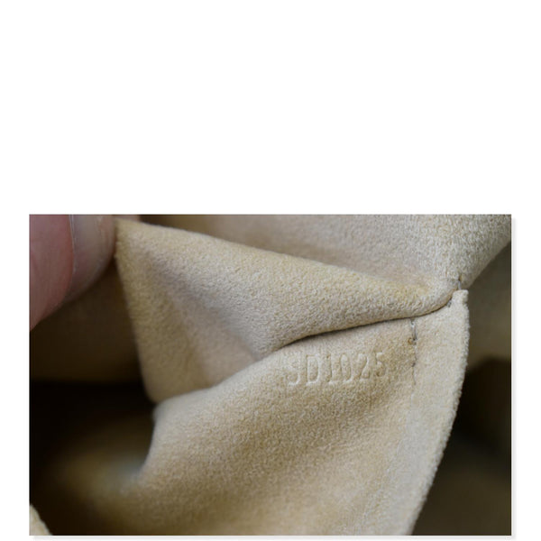 LOUIS VUITTON Manhattan PM Monogram Canvas Satchel Bag Brown