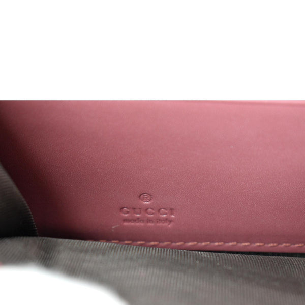 Preowned Gucci Blooms Zip Around GG Canvas Wallet Beige